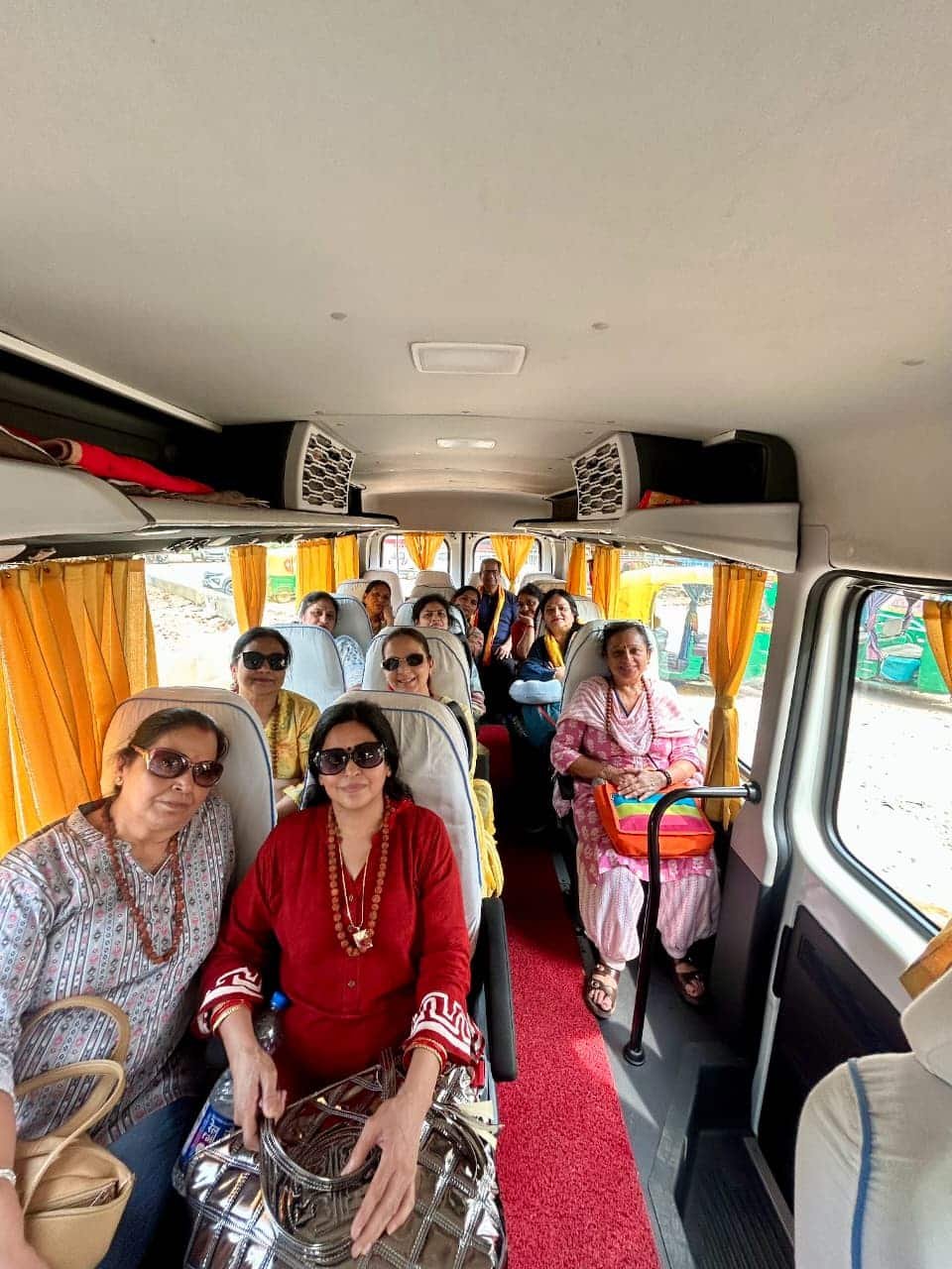 Force Urbania fleet exterior Varanasi — Sachin Travels